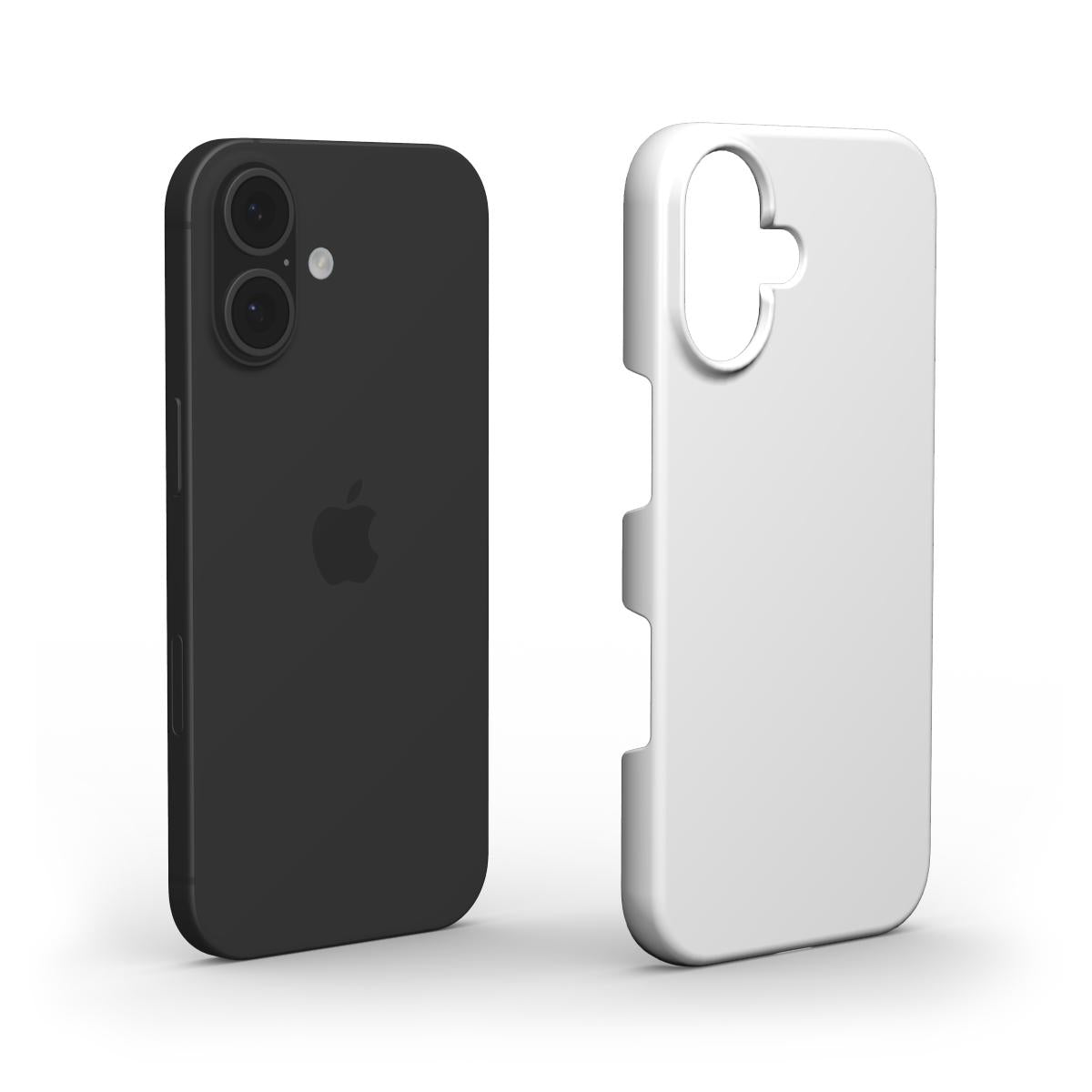 WHITE - Slim Phone Case